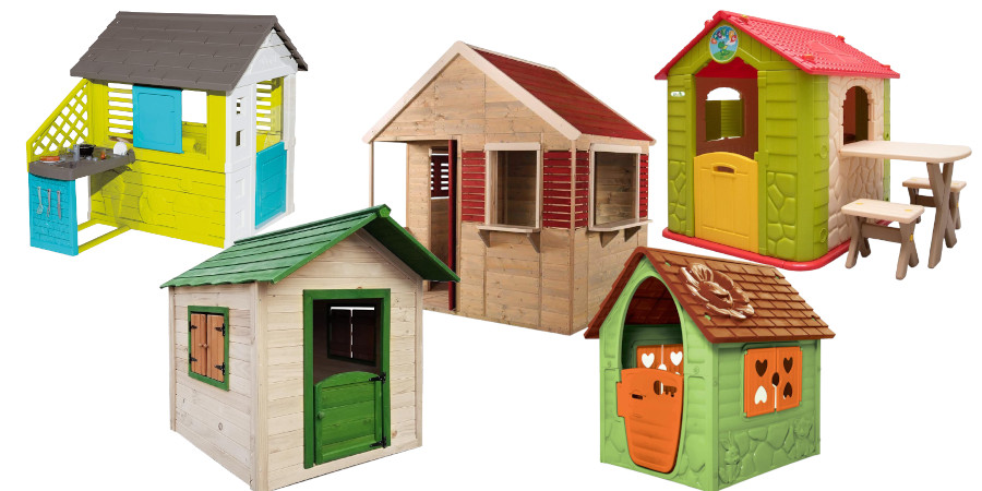 5 Kinderspielhäuser