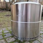 Die Edelstahl-Feuerschale von Burnhard im Praxistest